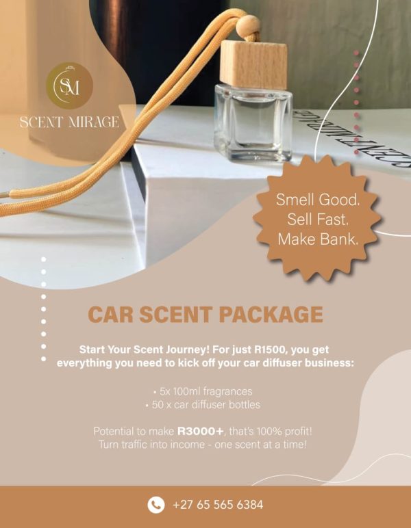 CAR SCENT PACKAGE